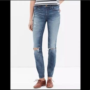 Madewell High Riser Skinny Skinny Jeans - Size 29